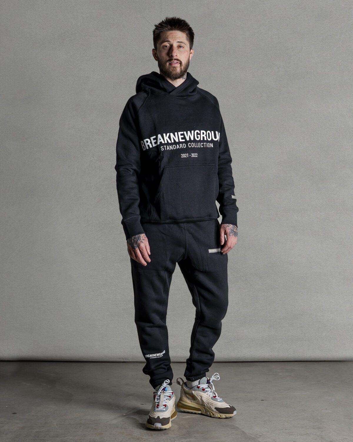 Standard Pullover Hoodie - Black - Image 4